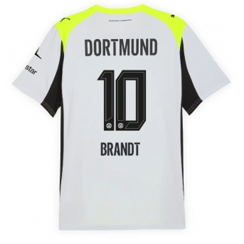 Billige Fotballdrakt Borussia Dortmund Julian Brandt #10 Replika Bortedrakt 2025-26 Kortermet
